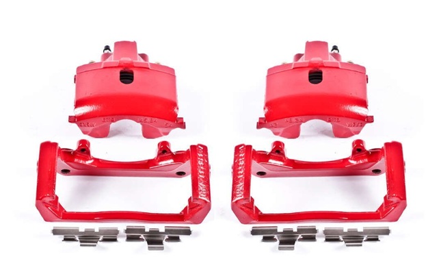 PowerStop Red Powdercoated REAR Brake Calipers 04-09 Durango PowerStop Red Powdercoated REAR Brake Calipers 04-09 Durango